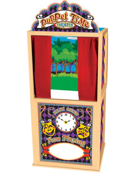 Deluxe Puppet Theater With Markerboard